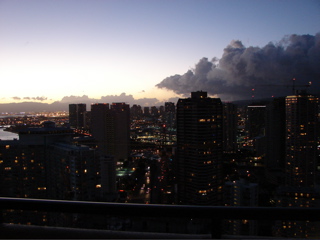 Waikiki Sunset Time Lapse